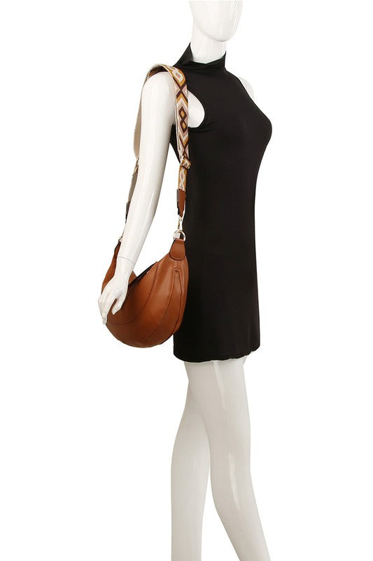 Aztec Guitar Strap Boho Crossbody Bag