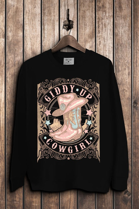 Giddy Up Cowgirl Sweatshirts