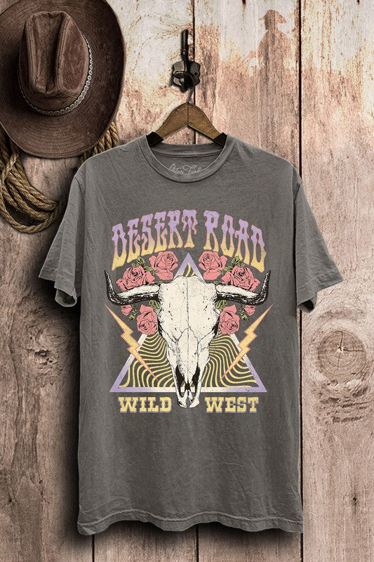 Desert Road Wild West Graphic Top