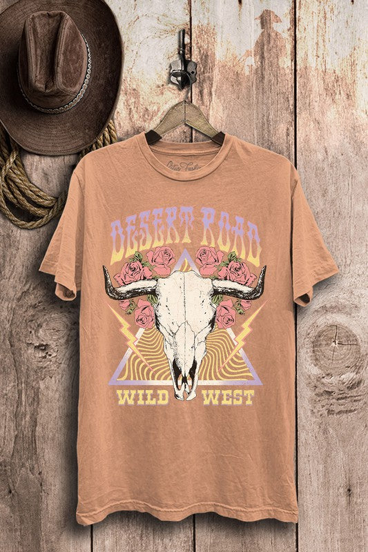 Desert Road Wild West Graphic Top