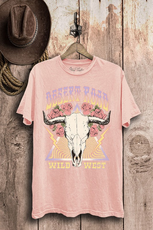 Desert Road Wild West Graphic Top