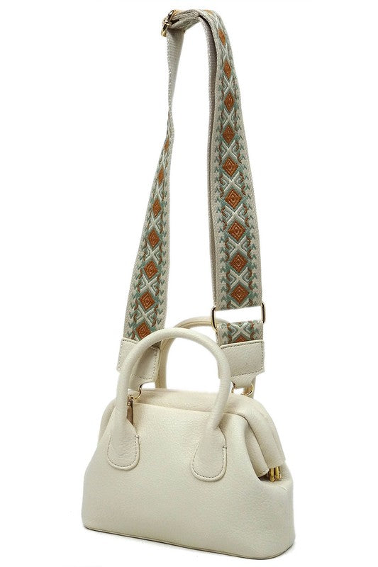 Small Satchel Guitar Strap Crossbody Bag