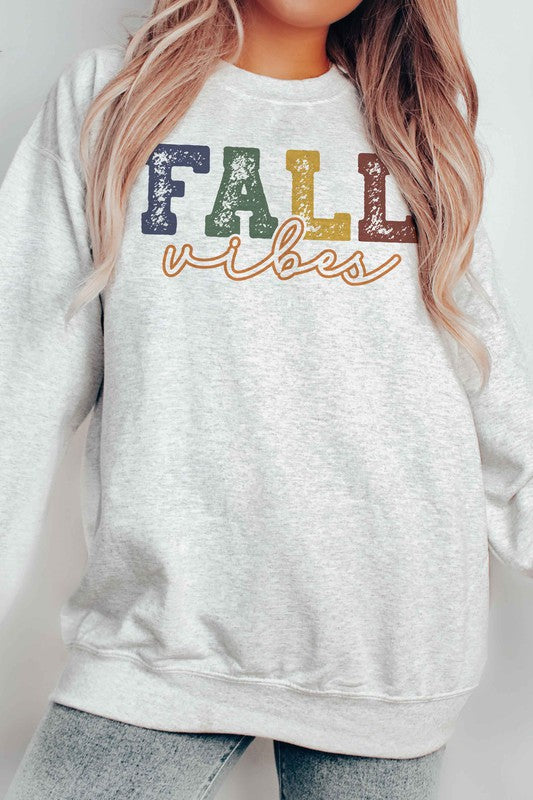 FALL VIBES GRAPHIC SWEATSHIRT