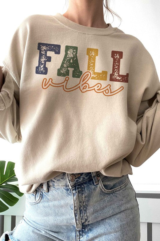 FALL VIBES GRAPHIC SWEATSHIRT