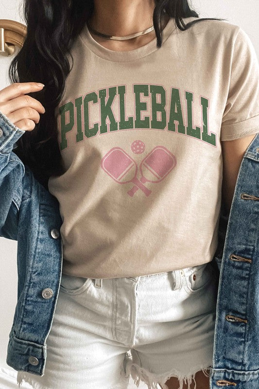 Pickleball Graphic Tee Shirt