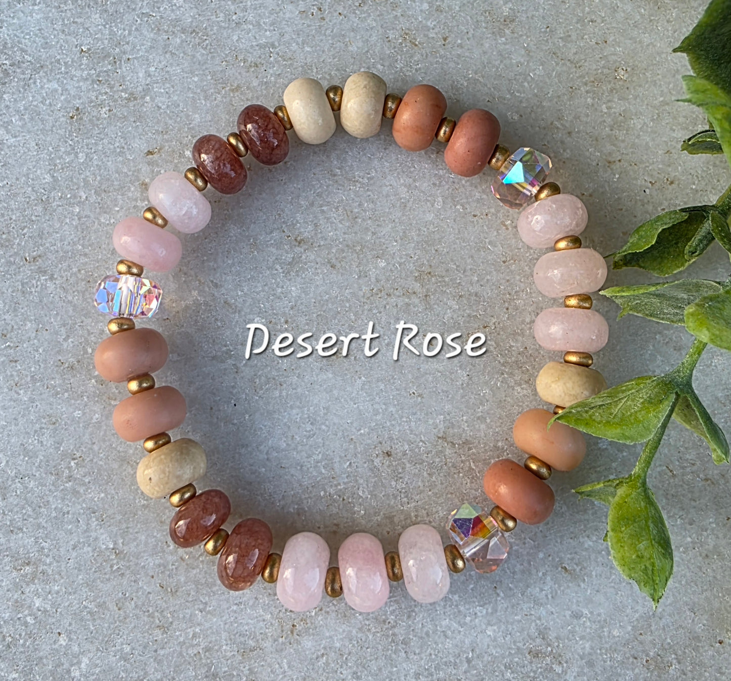 Stone Bead Bracelet (5 colors)