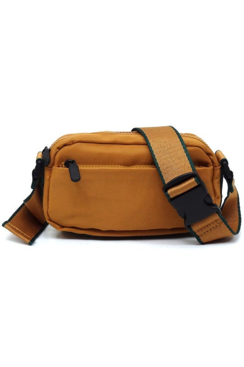 Nylon Adjustable Strap Crossbody Bag