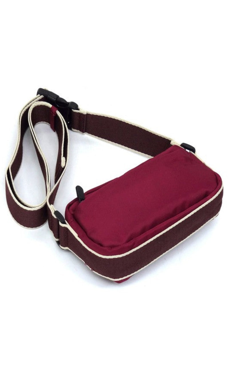 Nylon Adjustable Strap Crossbody Bag