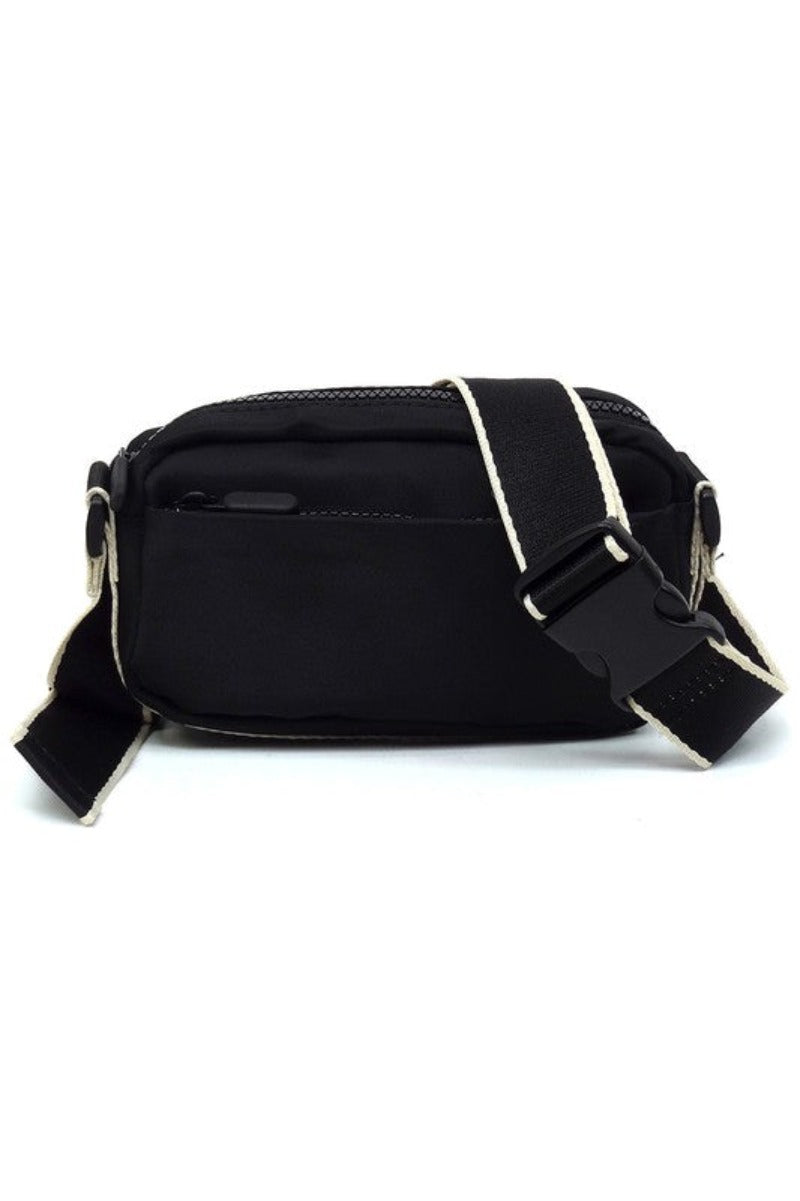 Nylon Adjustable Strap Crossbody Bag