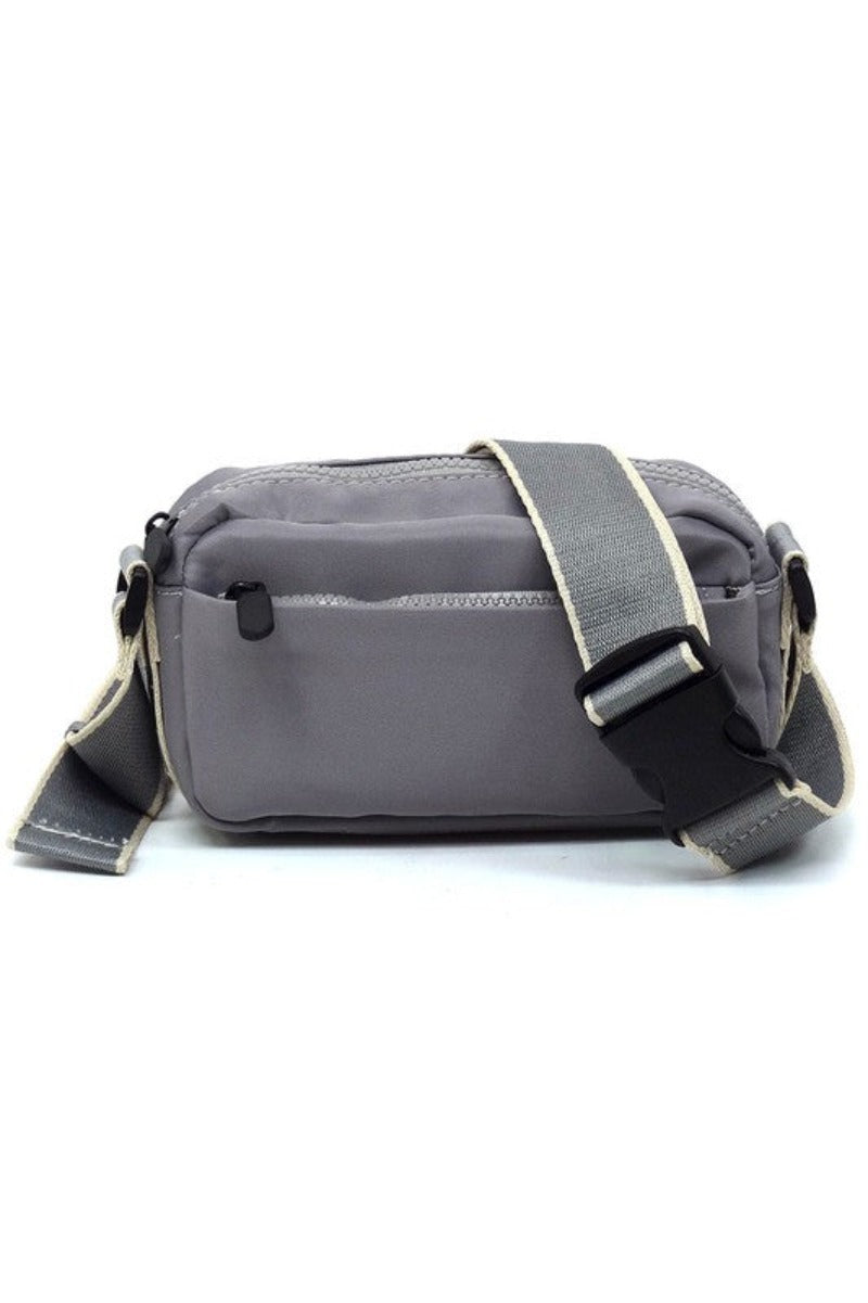 Nylon Adjustable Strap Crossbody Bag