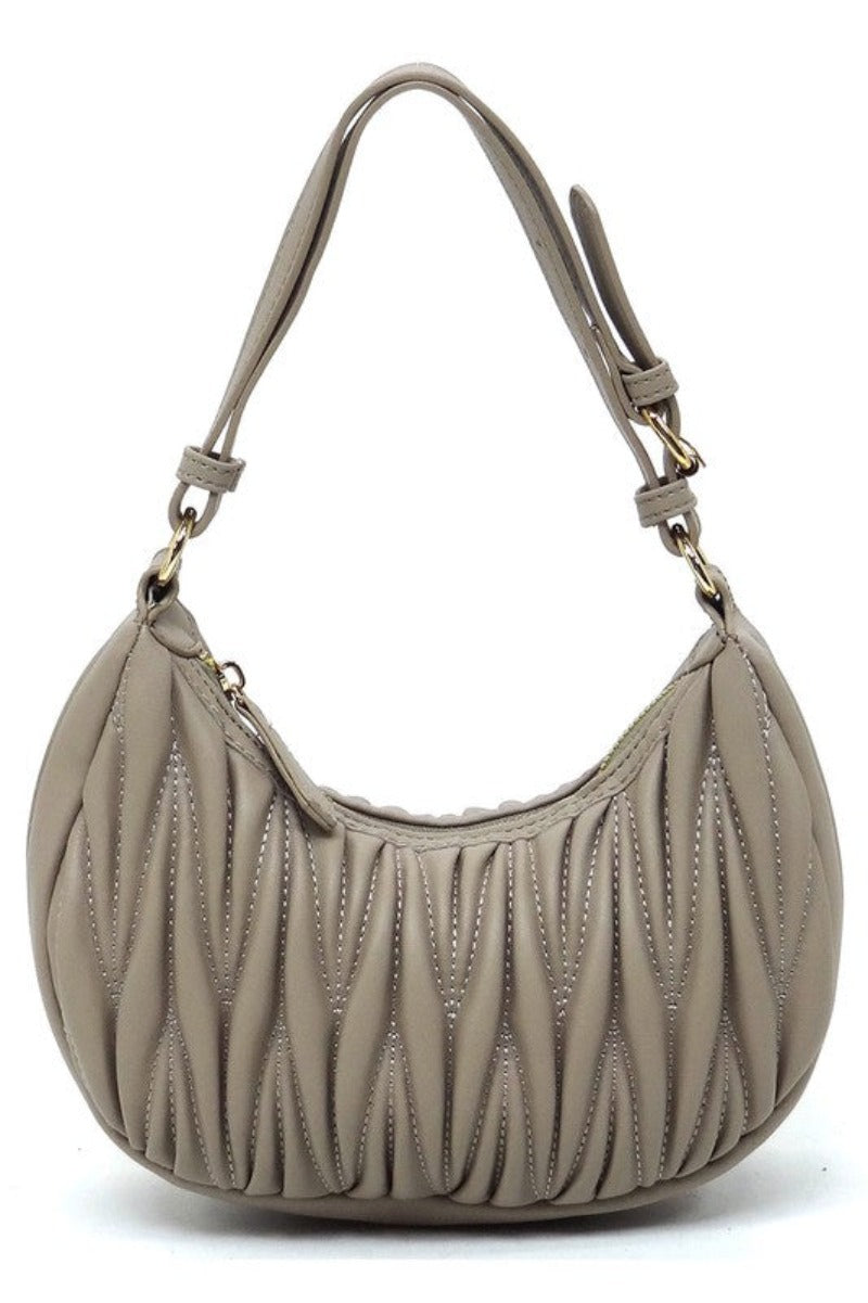 Chevron Quilted Shoulder Bag