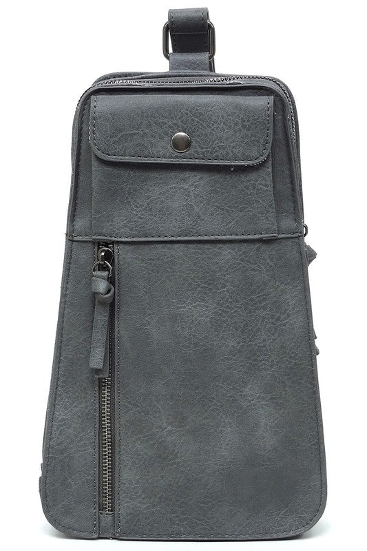 Front Change Pocket Sling Bag