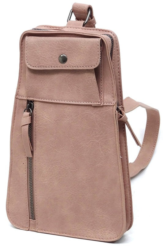 Front Change Pocket Sling Bag