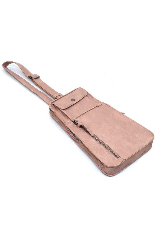 Front Change Pocket Sling Bag