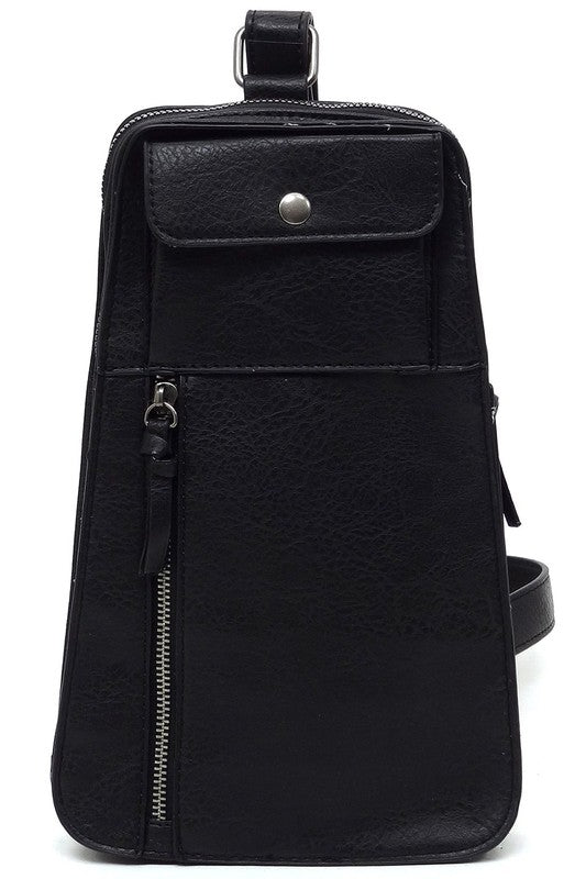 Front Change Pocket Sling Bag