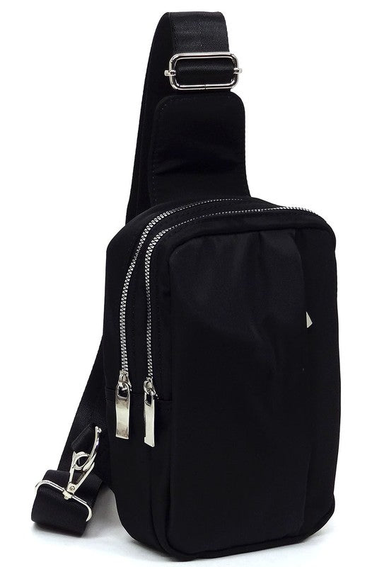 Nylon Sling Bag Backpack