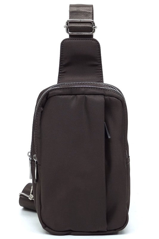 Nylon Sling Bag Backpack