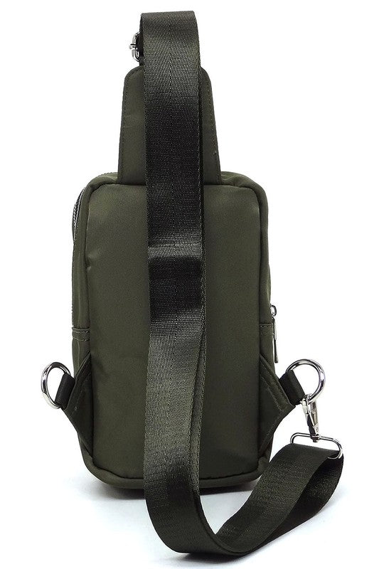 Nylon Sling Bag Backpack