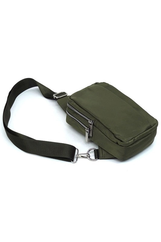 Nylon Sling Bag Backpack