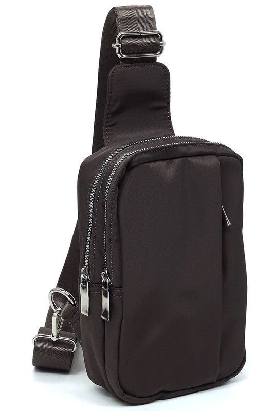 Nylon Sling Bag Backpack