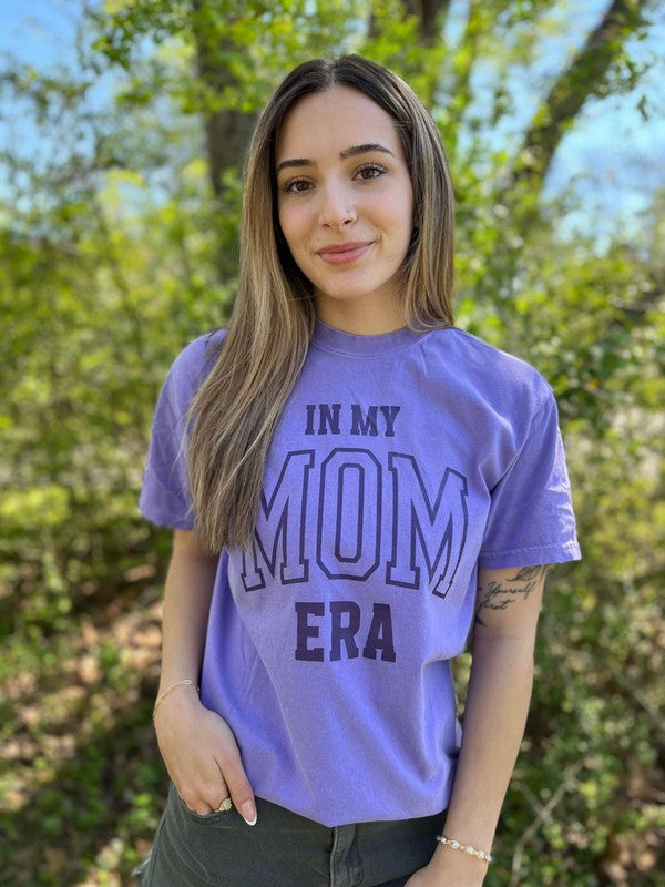 In My Mom Era Purple Tee