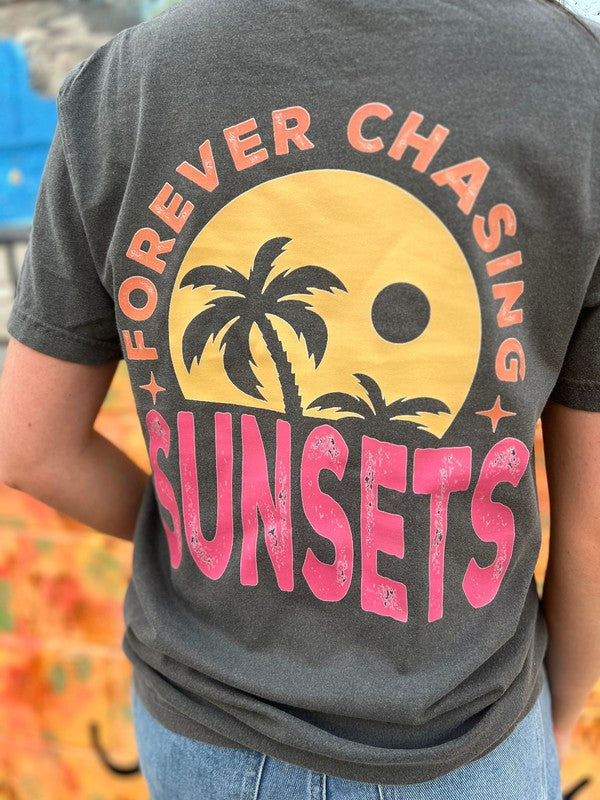 Forever Chasing Sunsets Tee