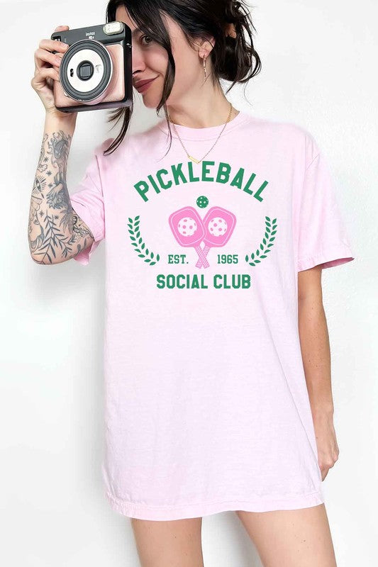 PICKLEBALL SOCIAL CLUB GRAPHIC TEE