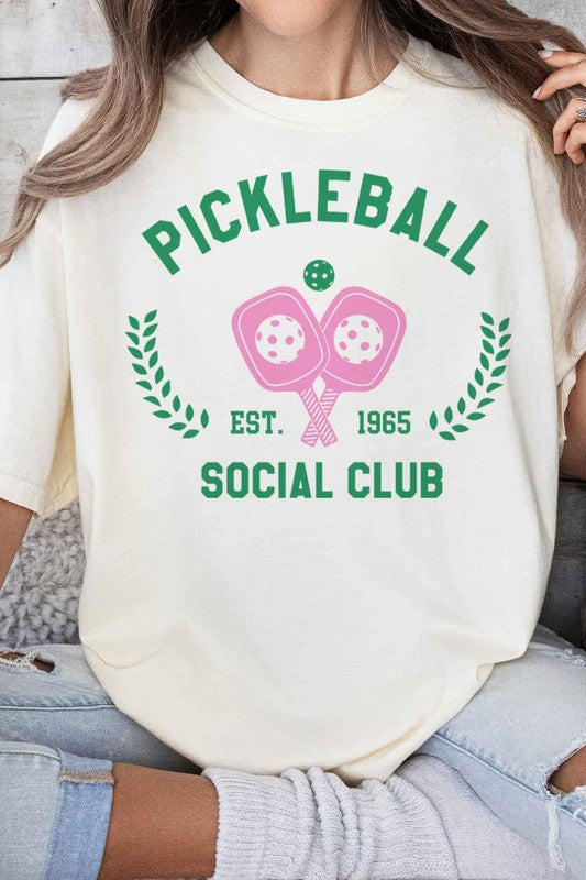 PICKLEBALL SOCIAL CLUB GRAPHIC TEE