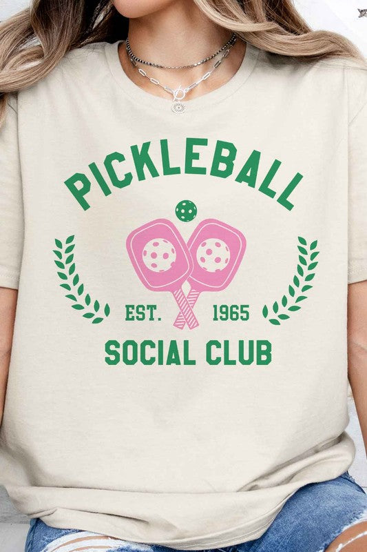 PICKLEBALL SOCIAL CLUB GRAPHIC TEE