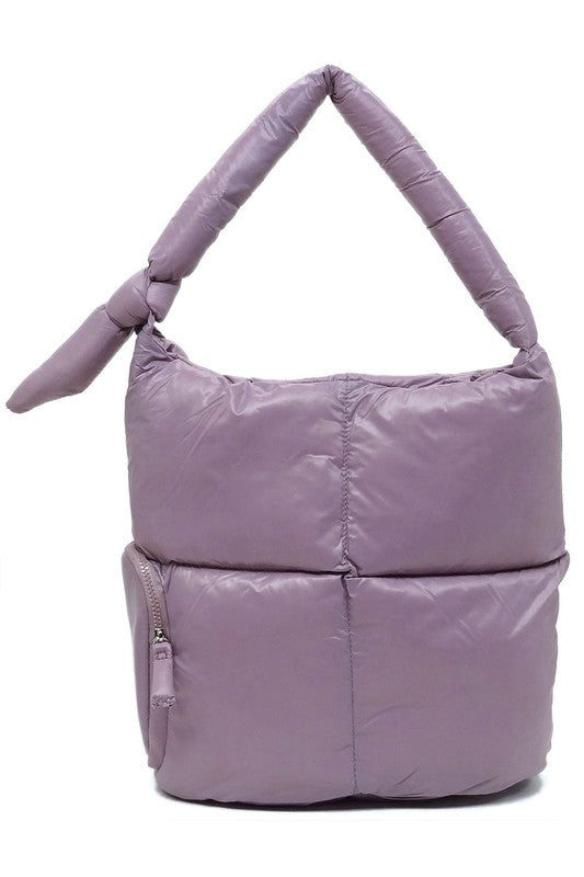 Soft Puffy Shoulder Bag Boho