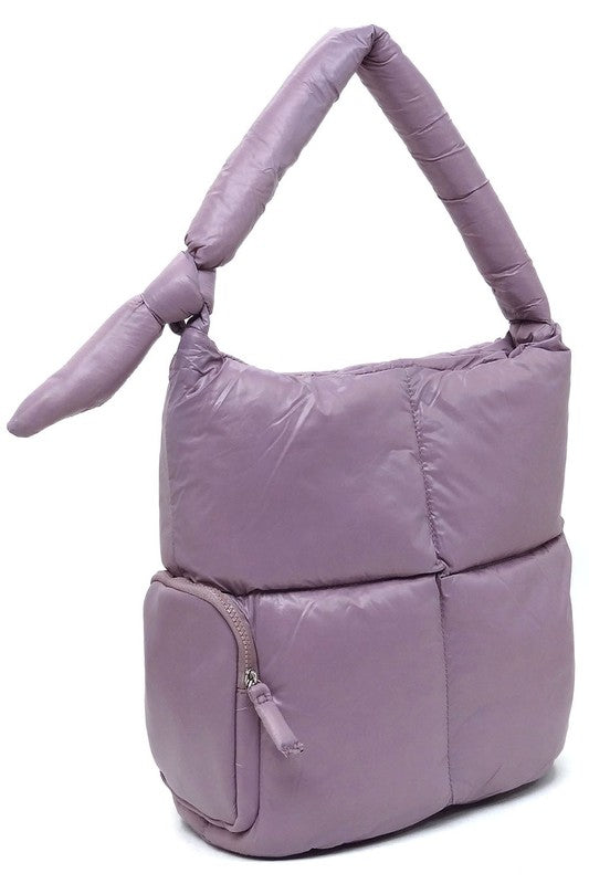 Soft Puffy Shoulder Bag Boho