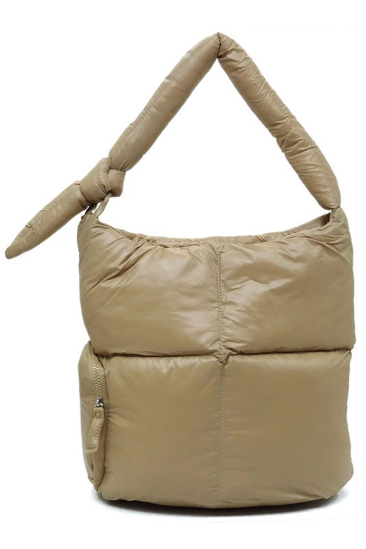 Soft Puffy Shoulder Bag Boho