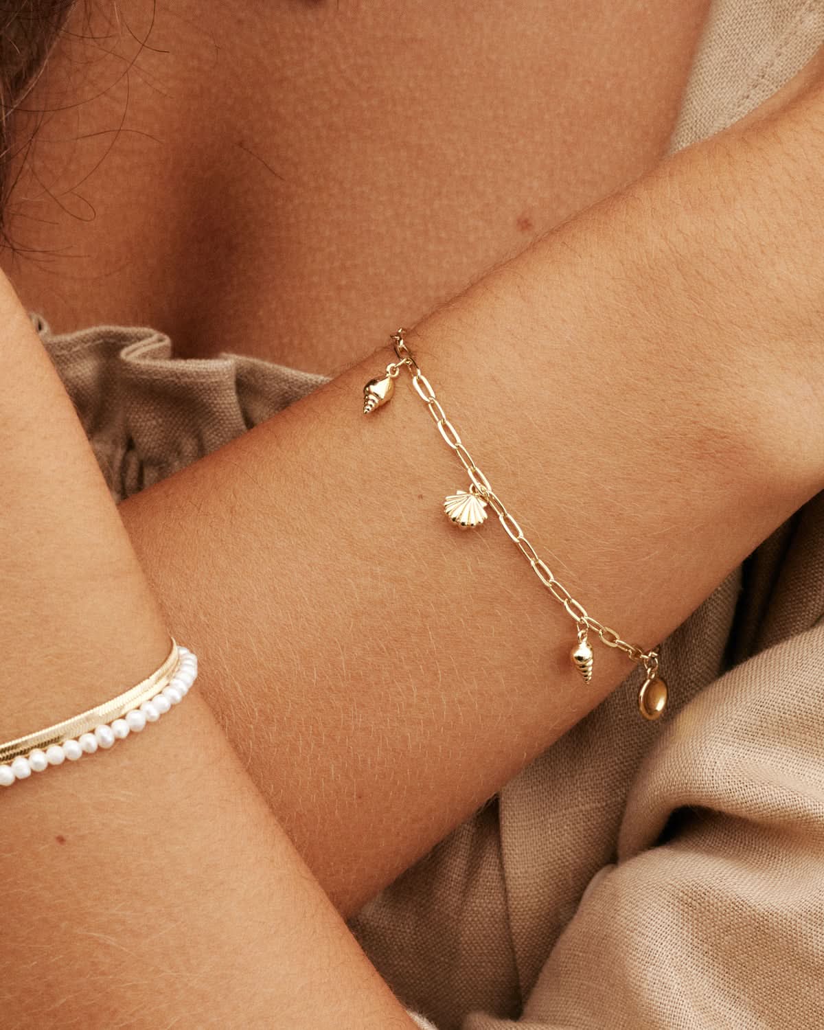 Sea Seeker Charm Bracelet