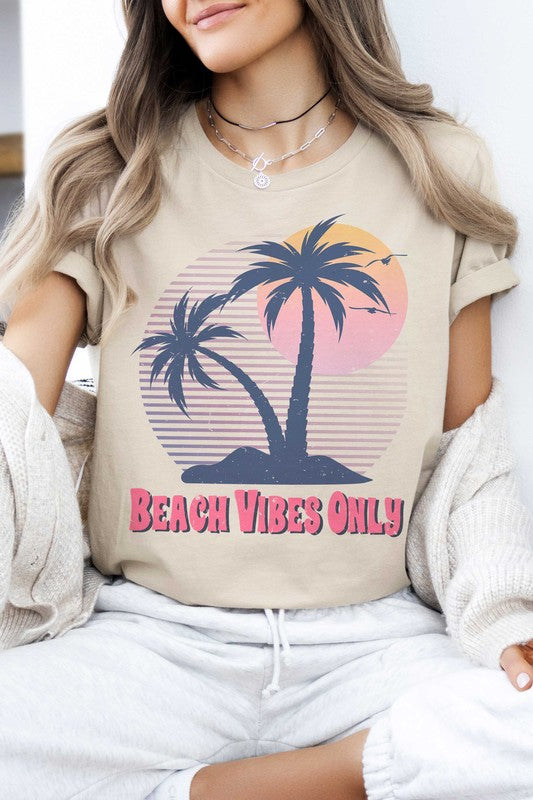 BEACH VIBES ONLY Graphic Tee