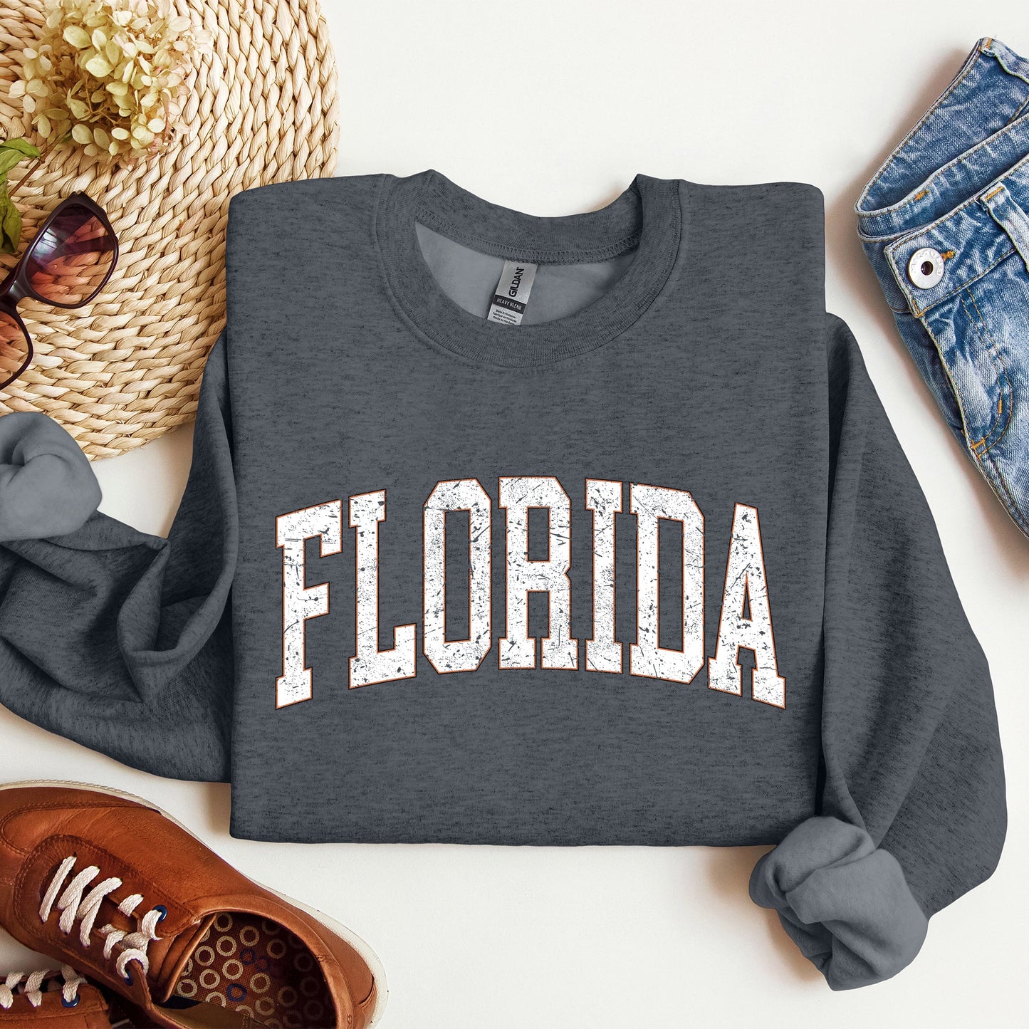 Florida Football Game Day Tailgate State Pride University College Spirit Sweatshirt