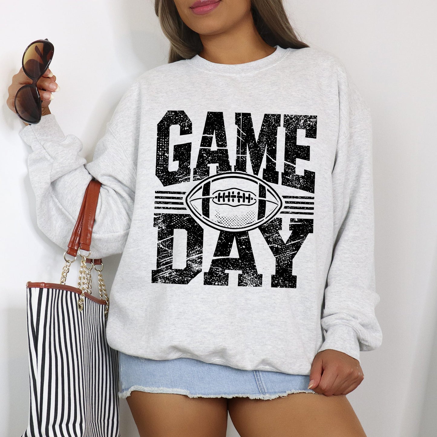 Game Day Varsity Football Tailgate Party Big Game Touchdown Celebration Sweatshirt