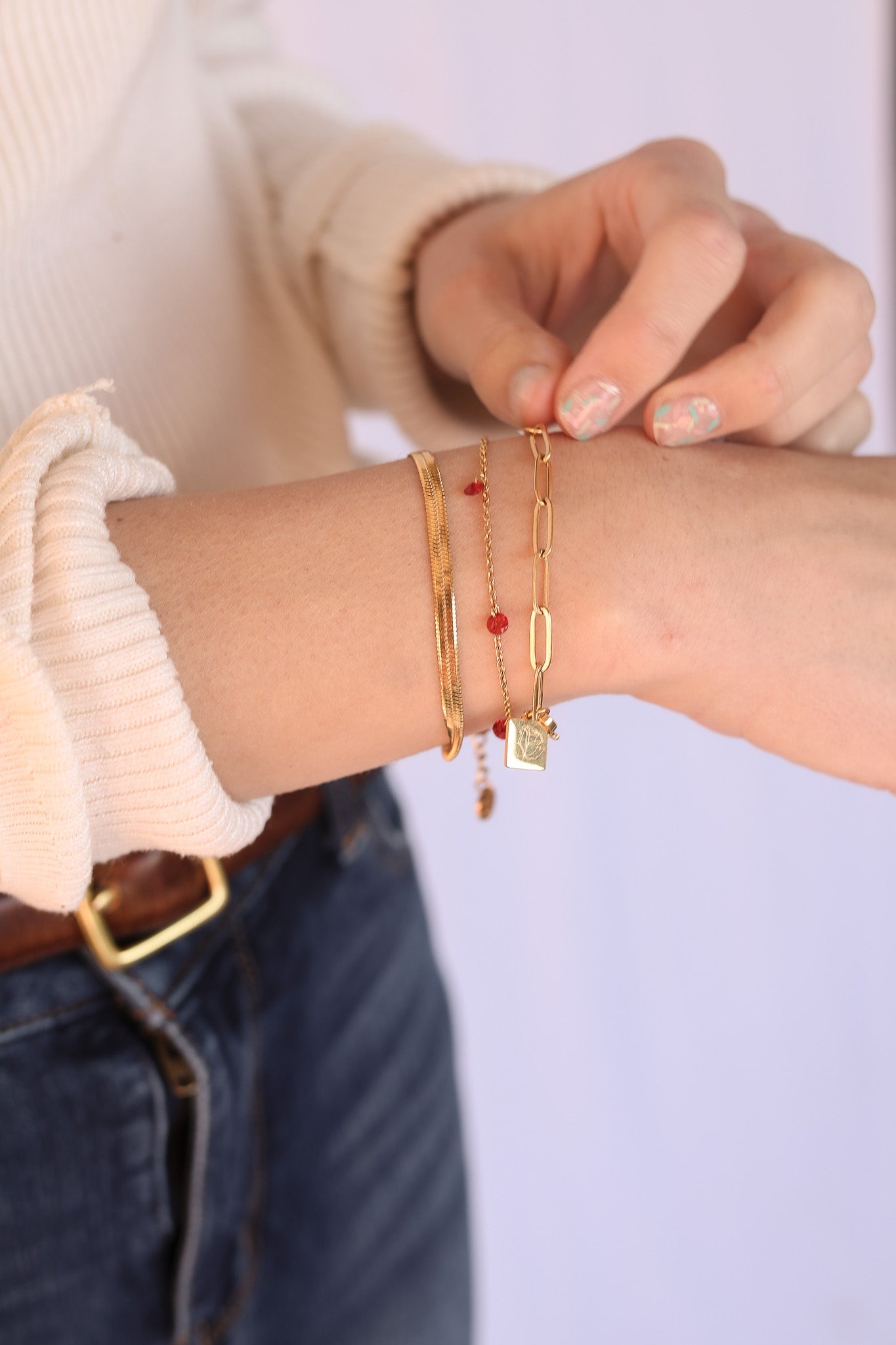 Riley Gold Bracelet