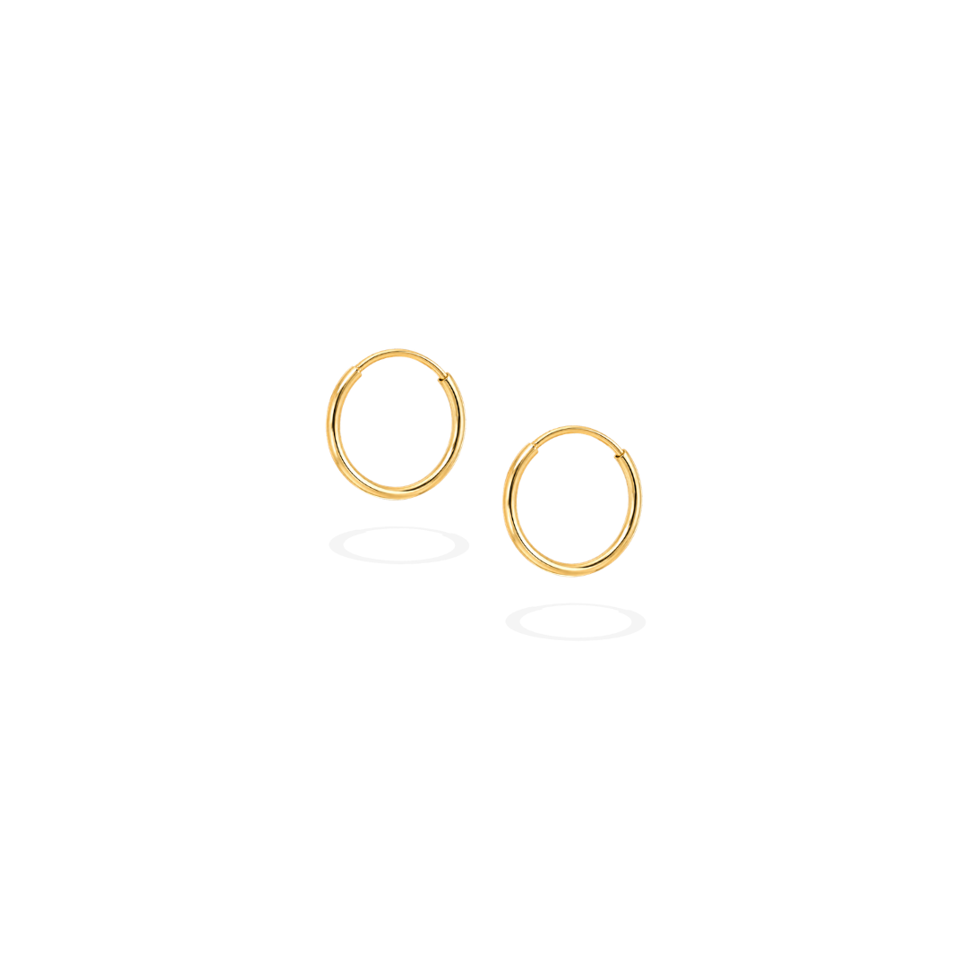 Infinite Gold Hoops