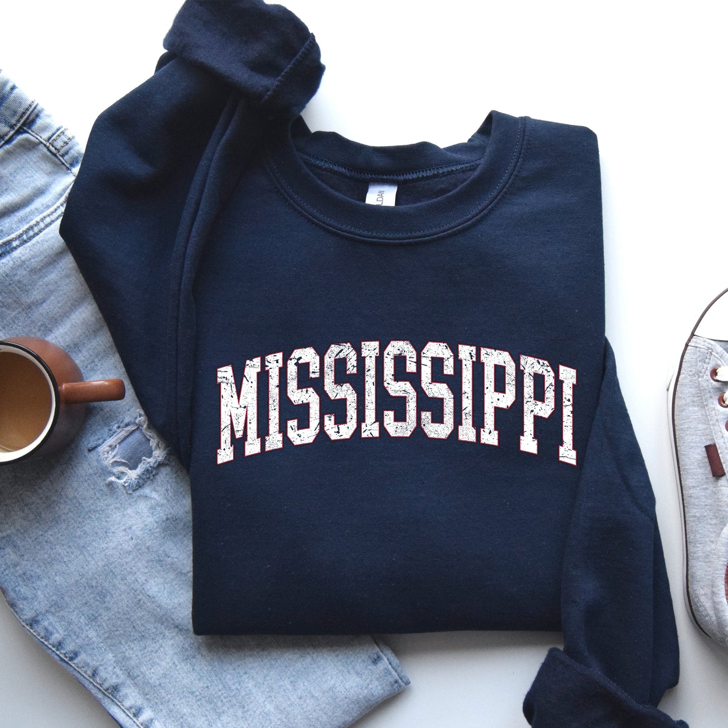 Mississippi State University Football Tailgate Big Game Touchdown Game Day Sweatshirt