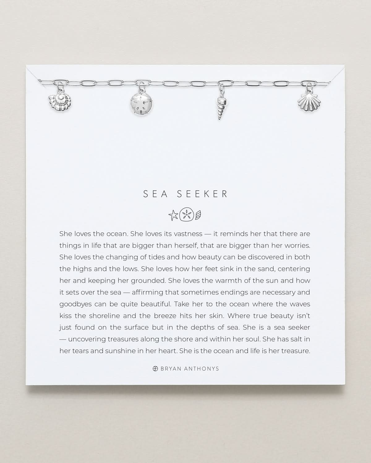 Sea Seeker Charm Bracelet