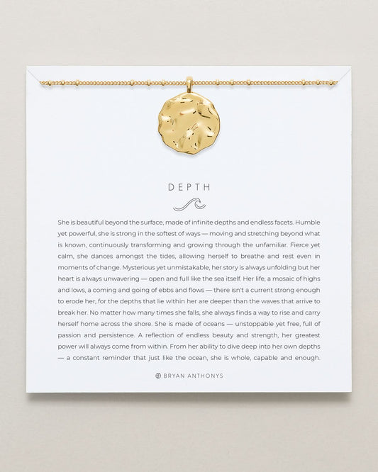 Depth Pendant Necklace