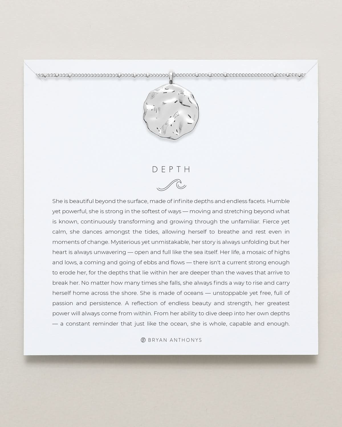 Depth Pendant Necklace