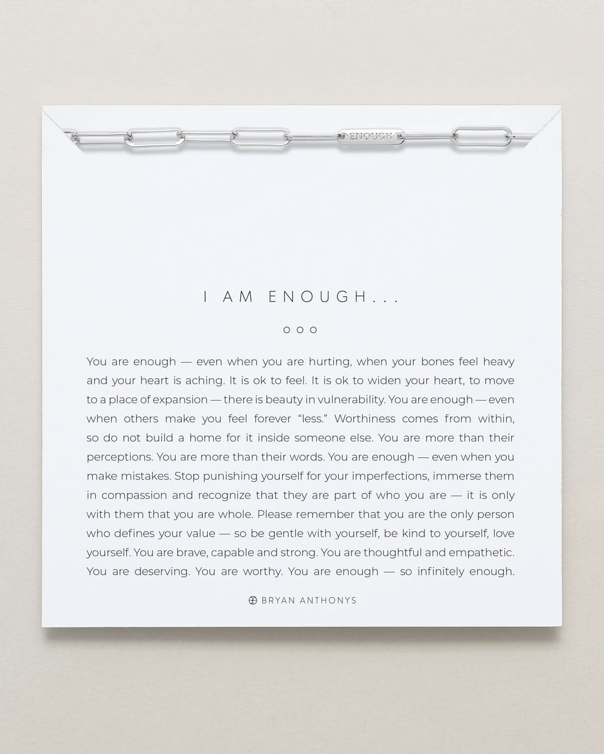 I Am Enough Necklace