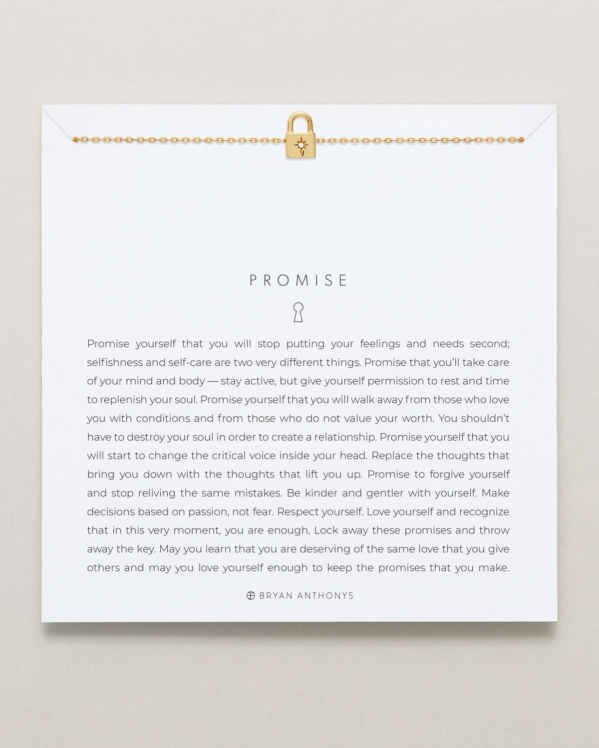Promise Icon Necklace
