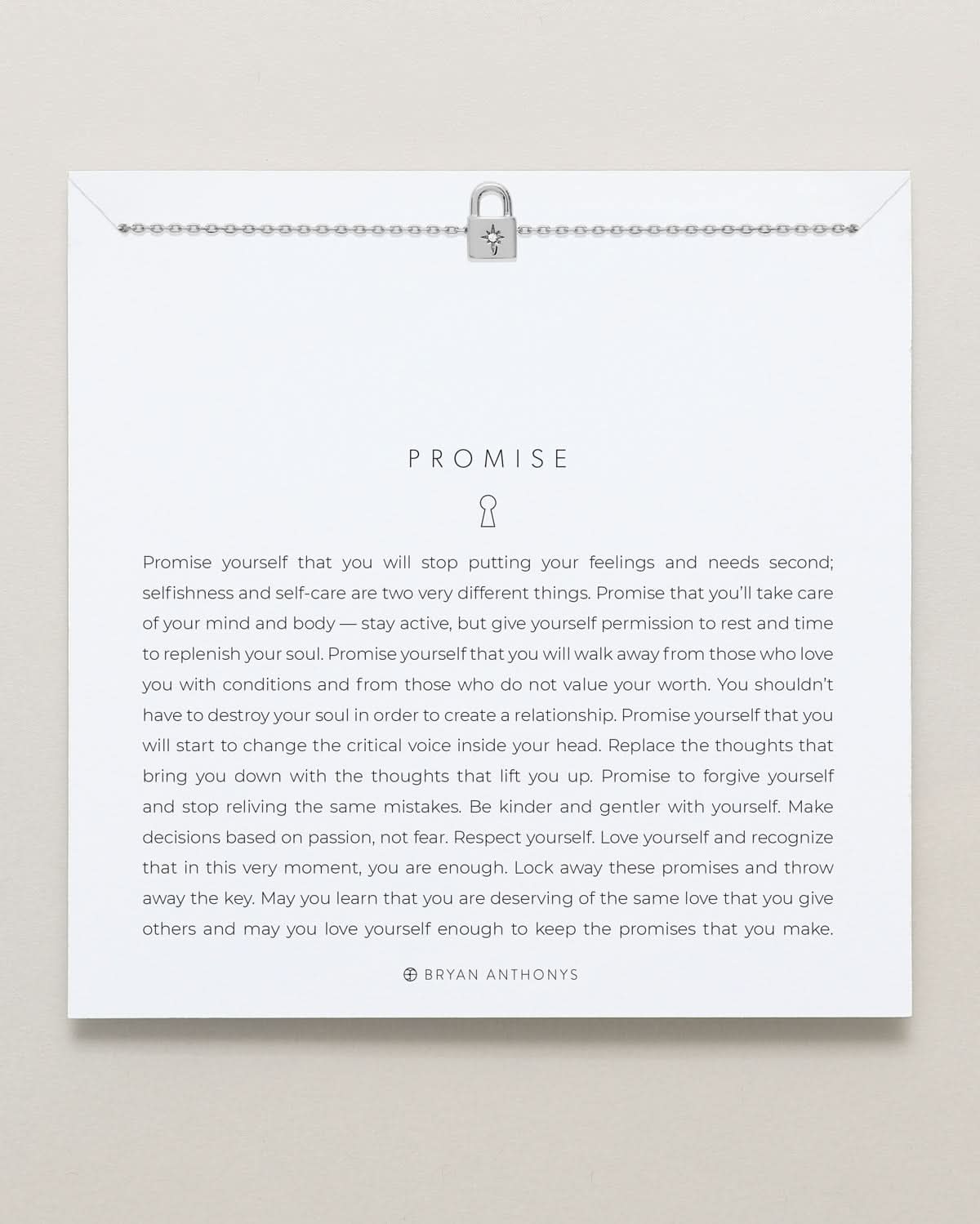 Promise Icon Necklace