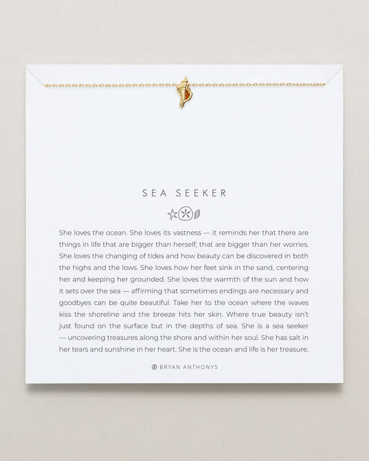 Sea Seeker Icon Necklace