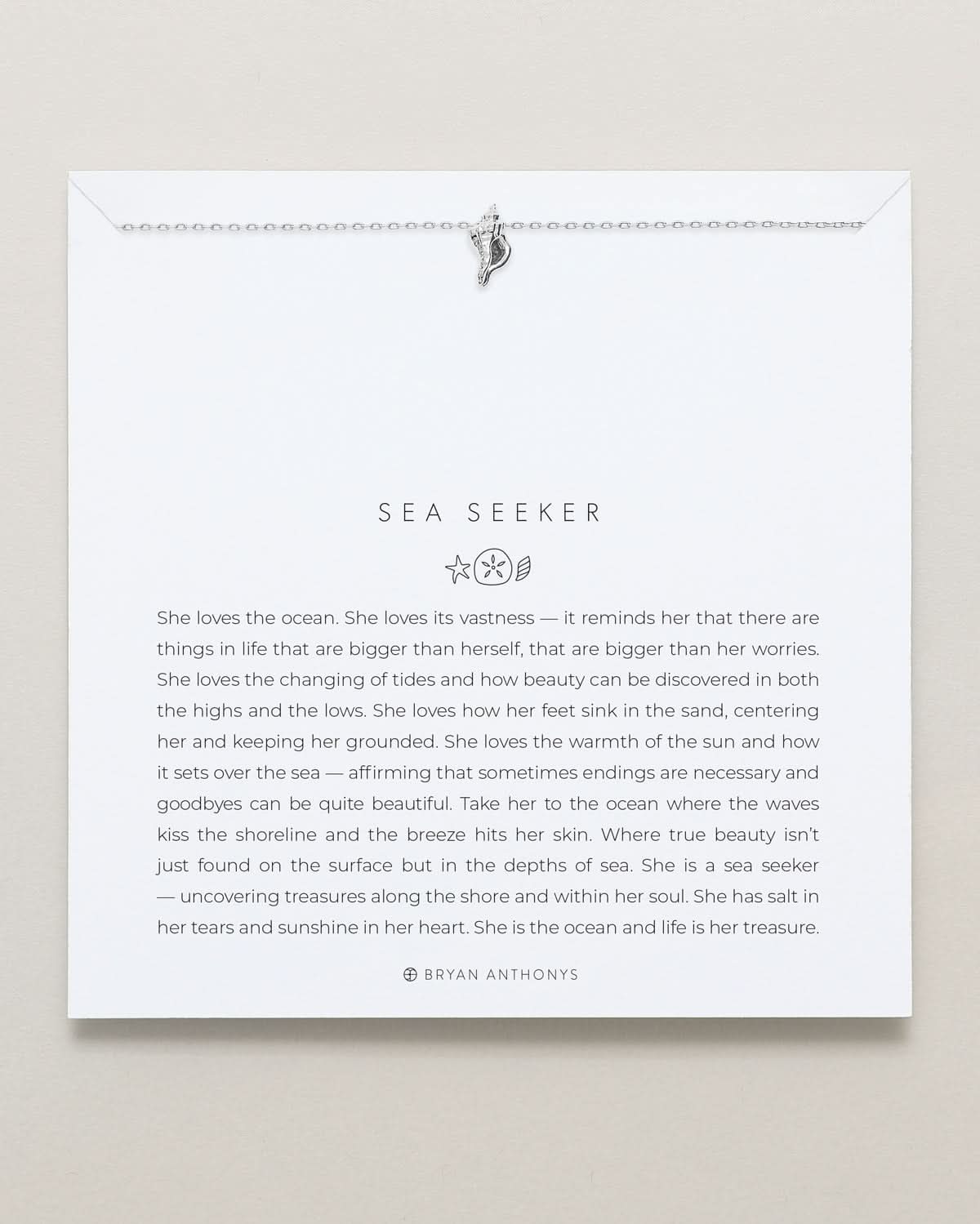 Sea Seeker Icon Necklace