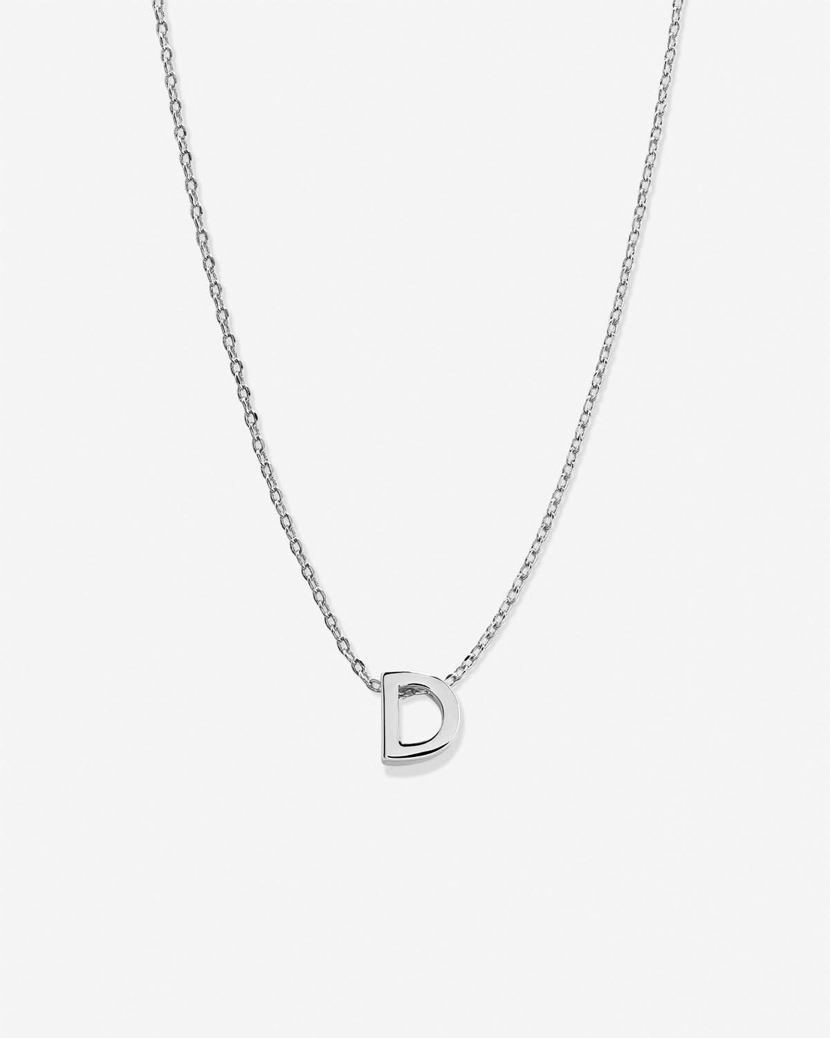 Just For You Initial Necklace — D