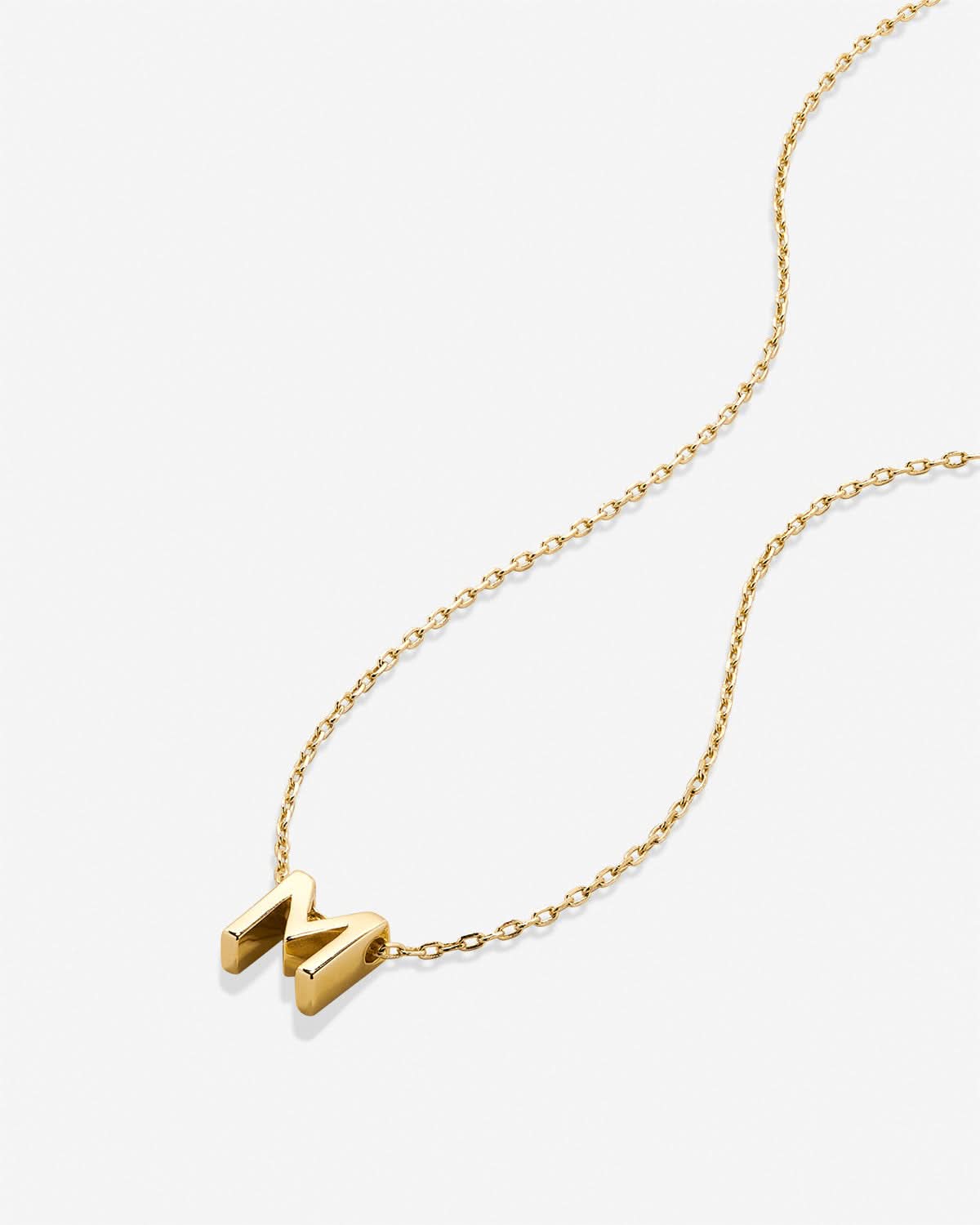 Just For You Initial Necklace — M