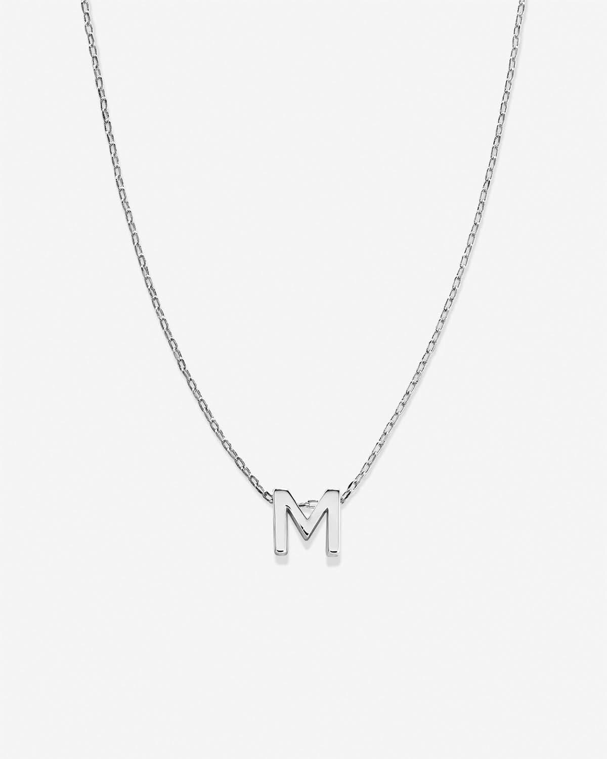 Just For You Initial Necklace — M